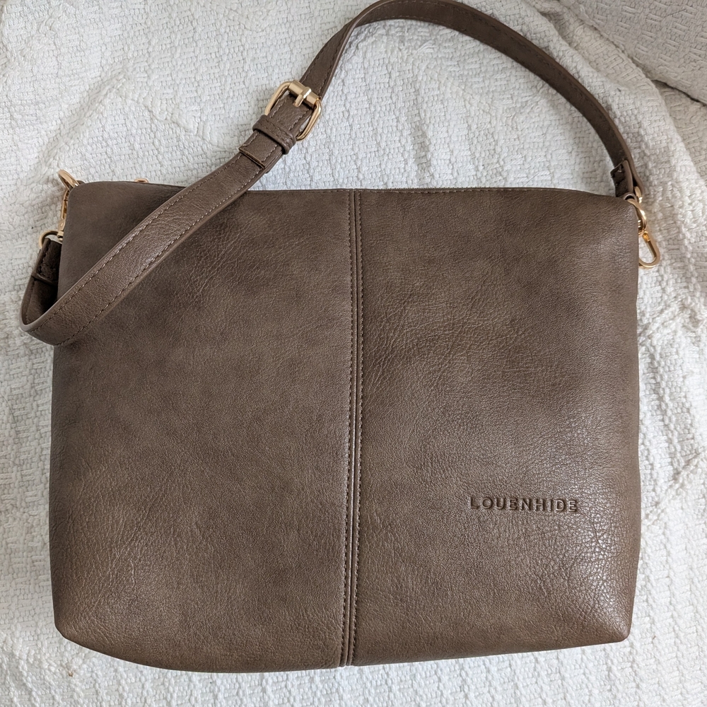 LOUENHIDE Vegan Leather Shoulder Bag
